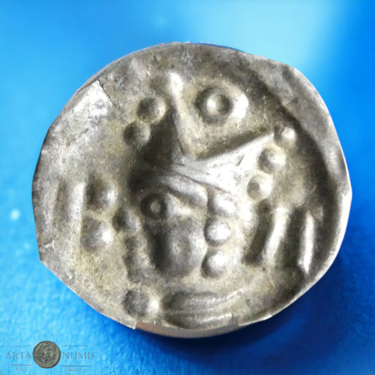 SUISSE - BALE - Johann II Senn de Münsingen - Pfennig ou Brakteat (1340-1344)