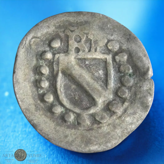 ALLEMAGNE - Bade - Bernhard I - Pfennig ou Brakteat (1372-1431)