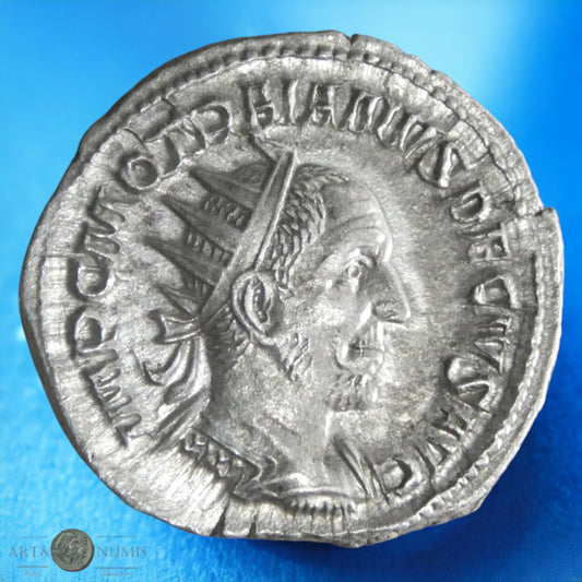 TRAJAN DECE - Antoninien GENIVS EXERC ILLVRICIANI, RIC.18, Rome