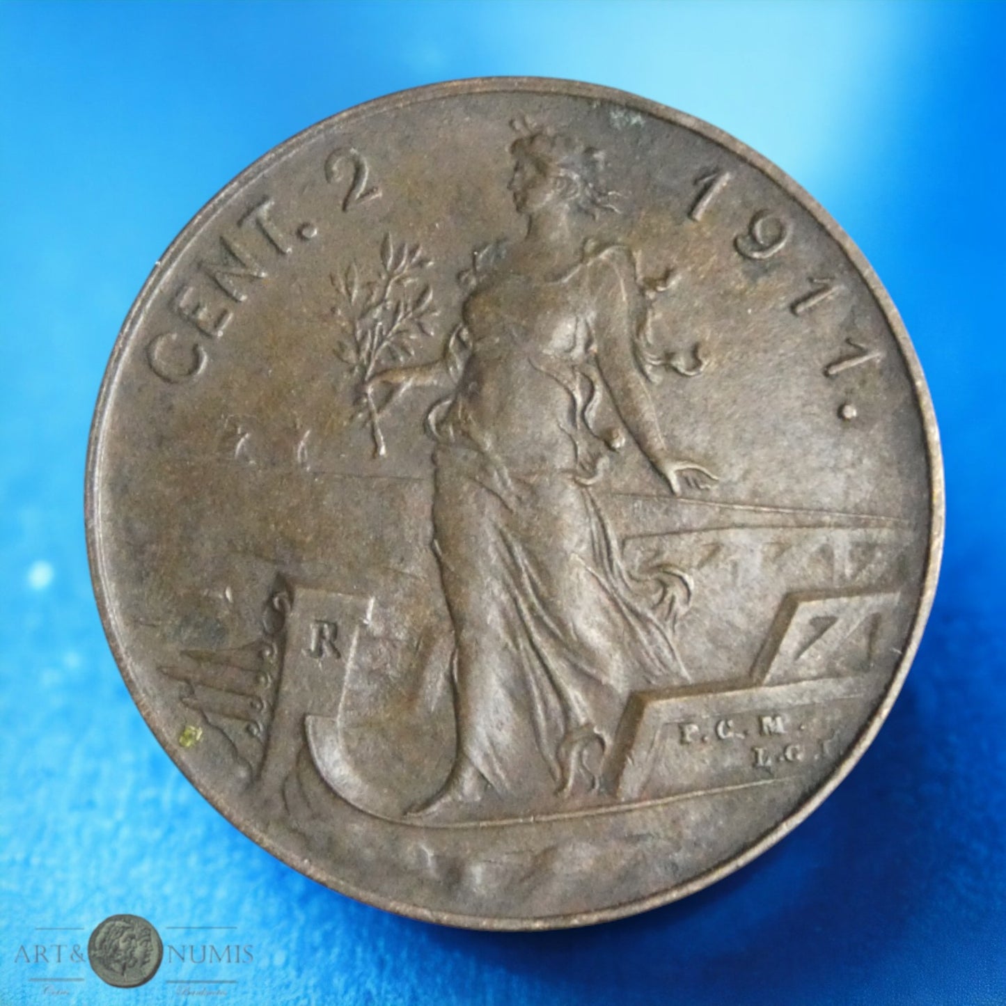 ITALIE - 2 Centesimi 1911 Rome KM.41