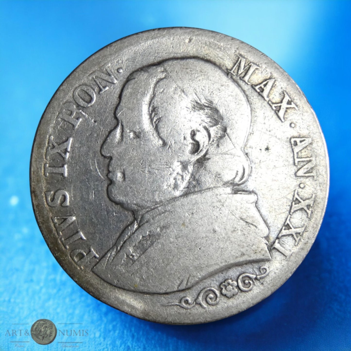 VATICAN - 1 Lira 1866 KM.1378