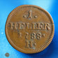 AUTRICHE - 1 Heller 1788 Gunzburg KM.5