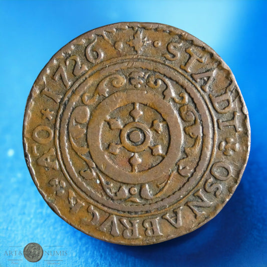 ALLEMAGNE - Osnabruck - 4 Pfennig 1726 KM.184