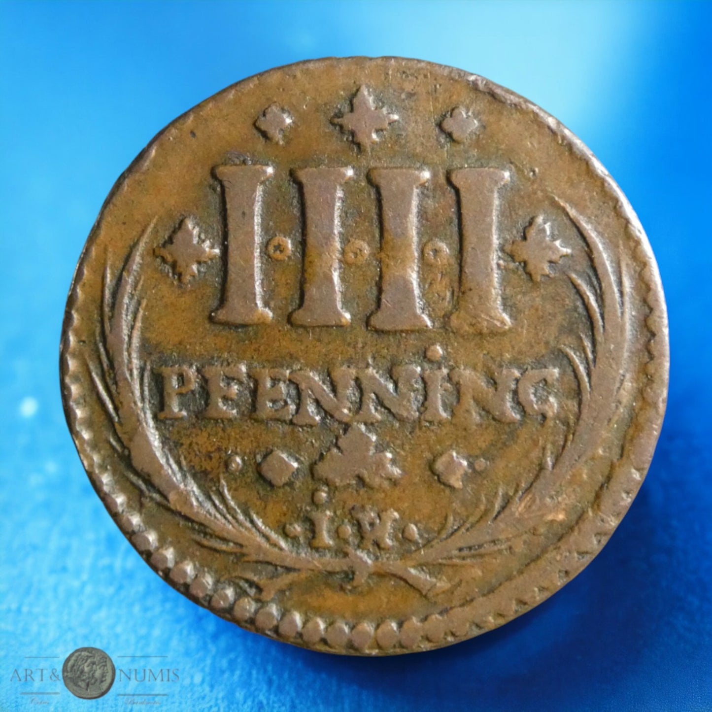 ALLEMAGNE - Osnabruck - 4 Pfennig 1726 KM.184