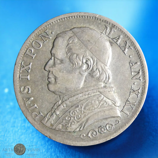 VATICAN - 1 Lire 1867 KM.1378