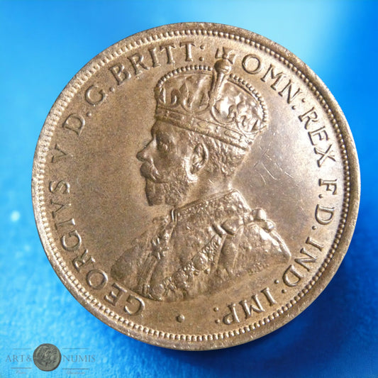 AUSTRALIE - 1 Penny 1913 KM.23