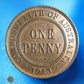 AUSTRALIE - 1 Penny 1913 KM.23