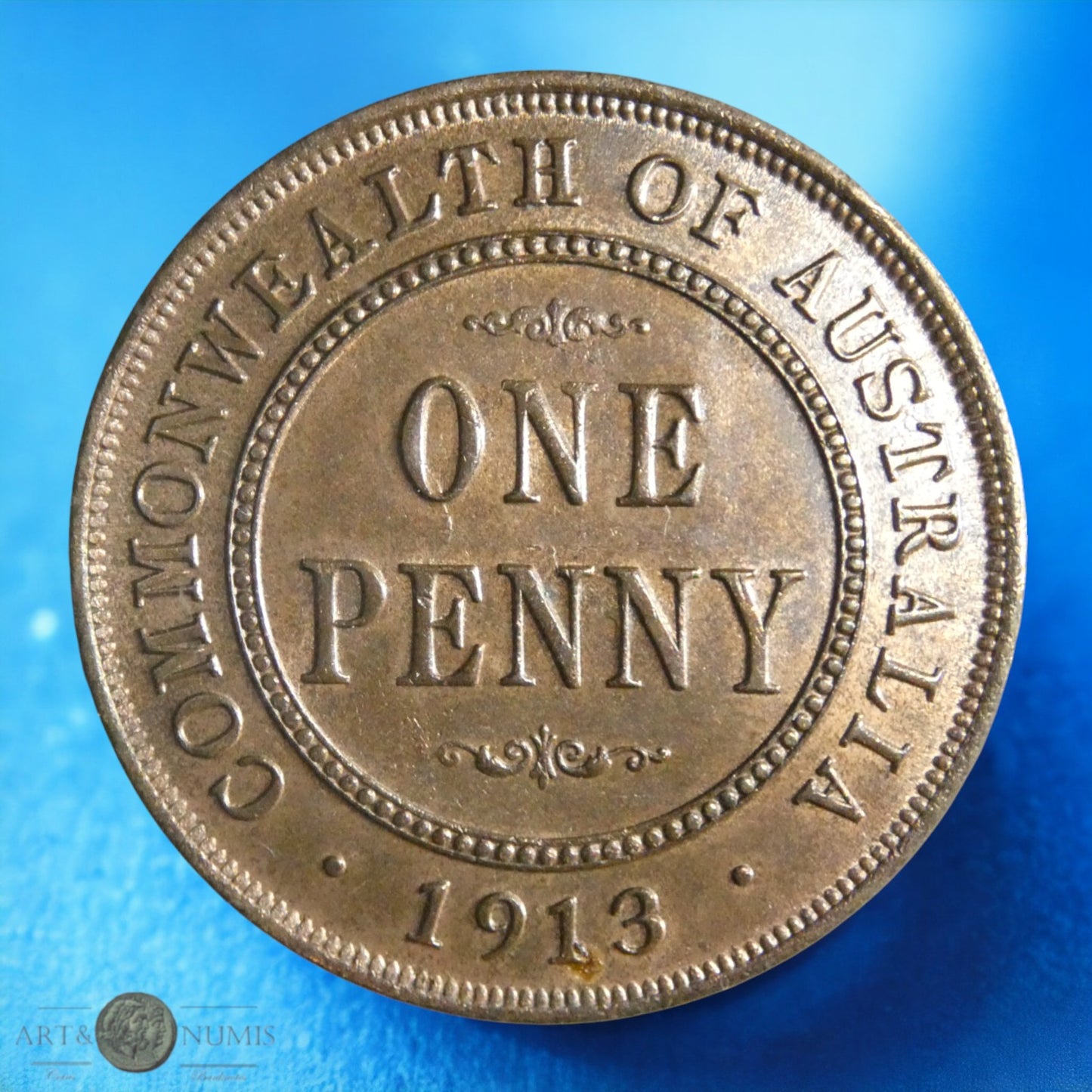AUSTRALIE - 1 Penny 1913 KM.23