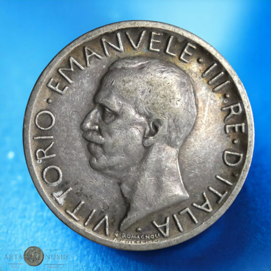 ITALIE - 5 Lire 1927 KM.67.1