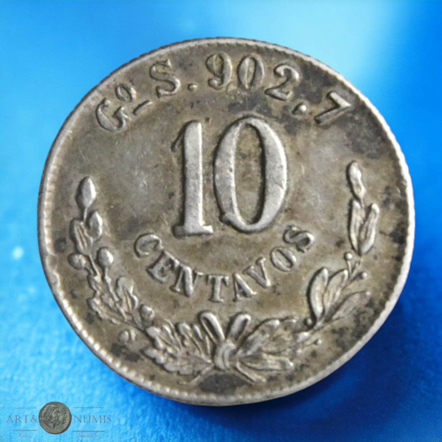 MEXIQUE - 10 Centavos 1876 Guanajuato KM.403