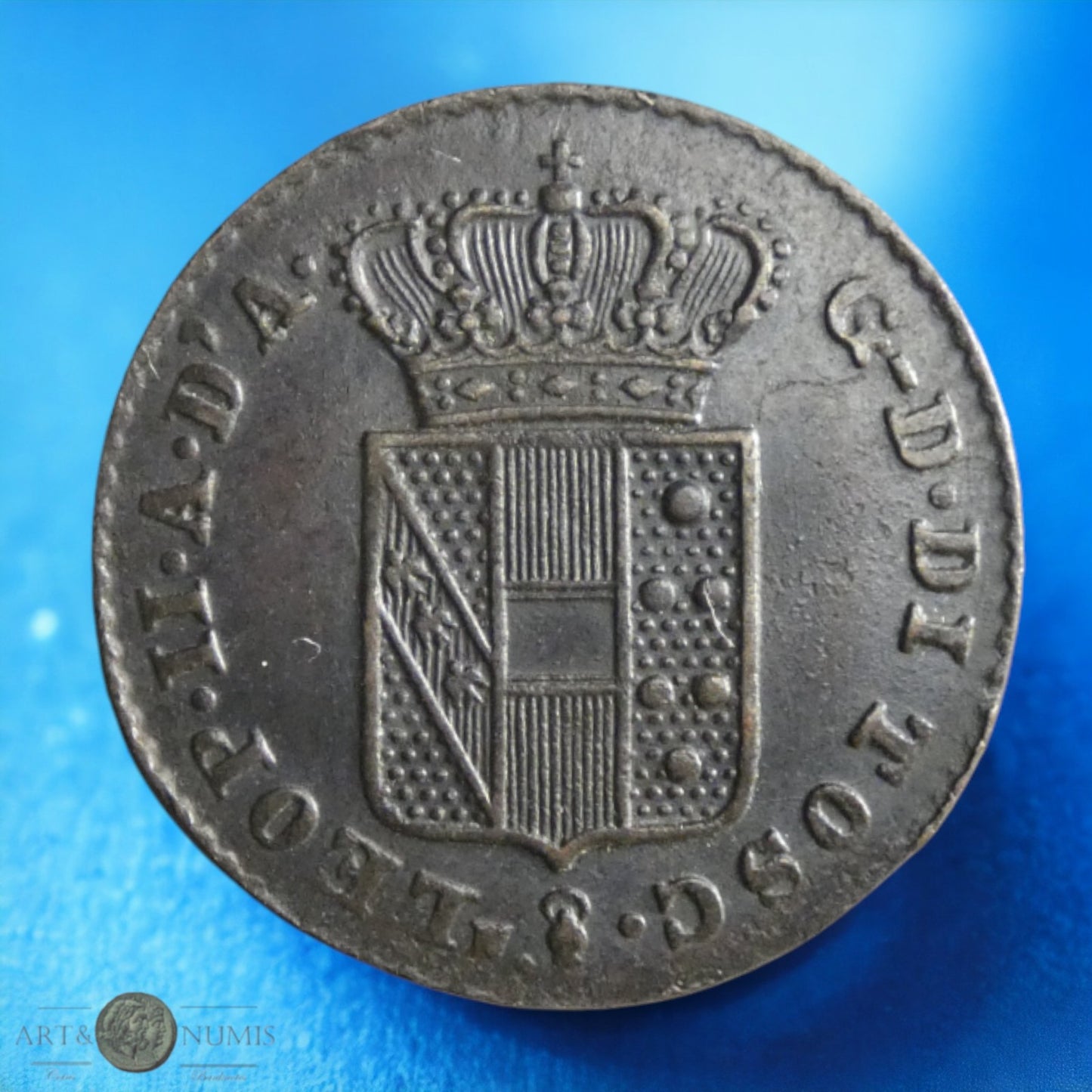 ITALIE - Toscane - 1 Quattrino 1846 MIR.465