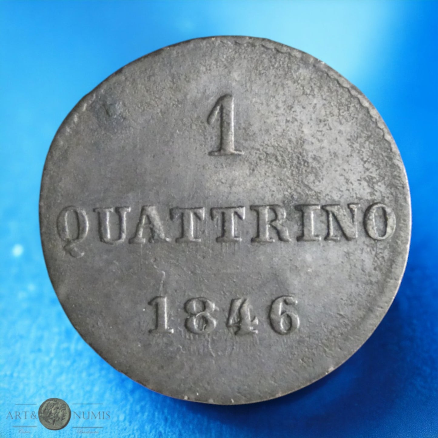 ITALIE - Toscane - 1 Quattrino 1846 MIR.465