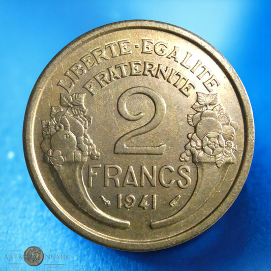 FRANCE - 2 Francs Morlon 1941 F.268