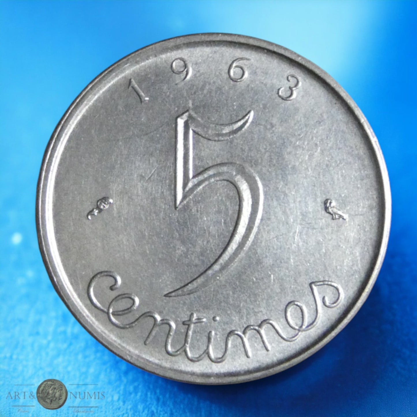 FRANCE - 5 Centimes Epi 1963 F.124