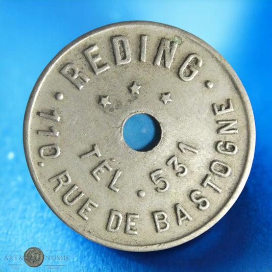 BELGIQUE - Jeton - Token - "Baggage Cart Service", Bronze