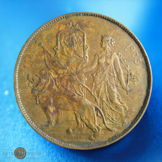 BELGIQUE - Jeton - Token - Exposition Universelle de Liège 1905, Bronze