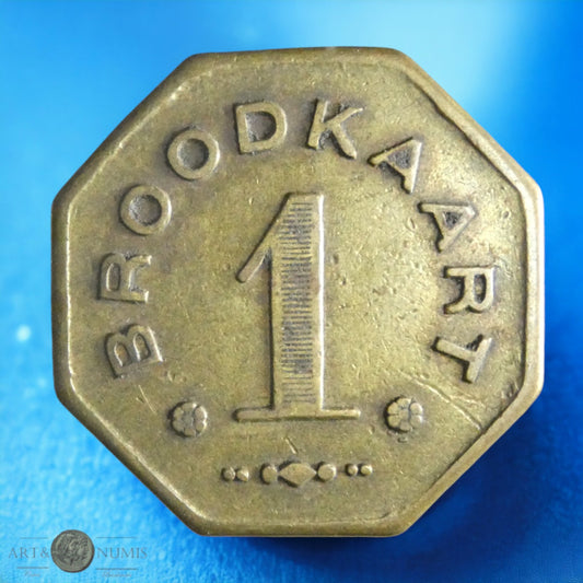 BELGIQUE - Jeton - Token - Vooruit Broodkaart 1880, Bronze