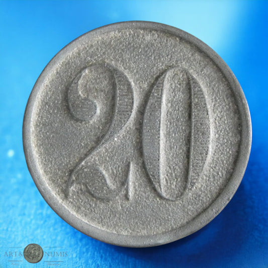 BELGIQUE - Jeton - Token - Bruxelles Théâtre Lyrique, Zinc