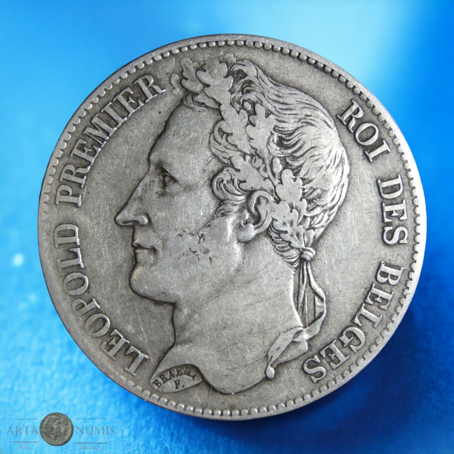 BELGIQUE - 5 Francs 1848 KM.3