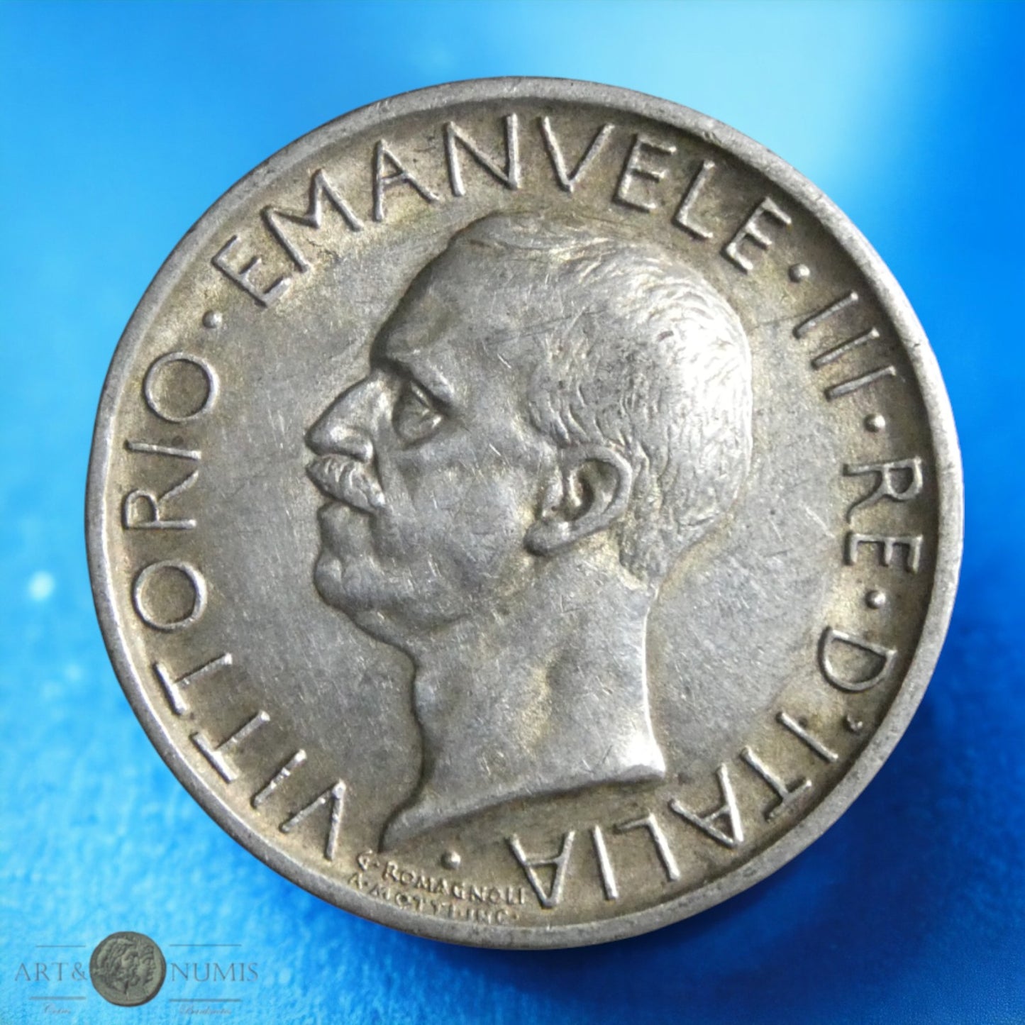 ITALIE - 5 Lire 1927 KM.67.1