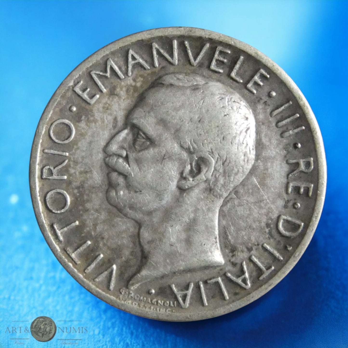 ITALIE - 5 Lire 1927 KM.67.1