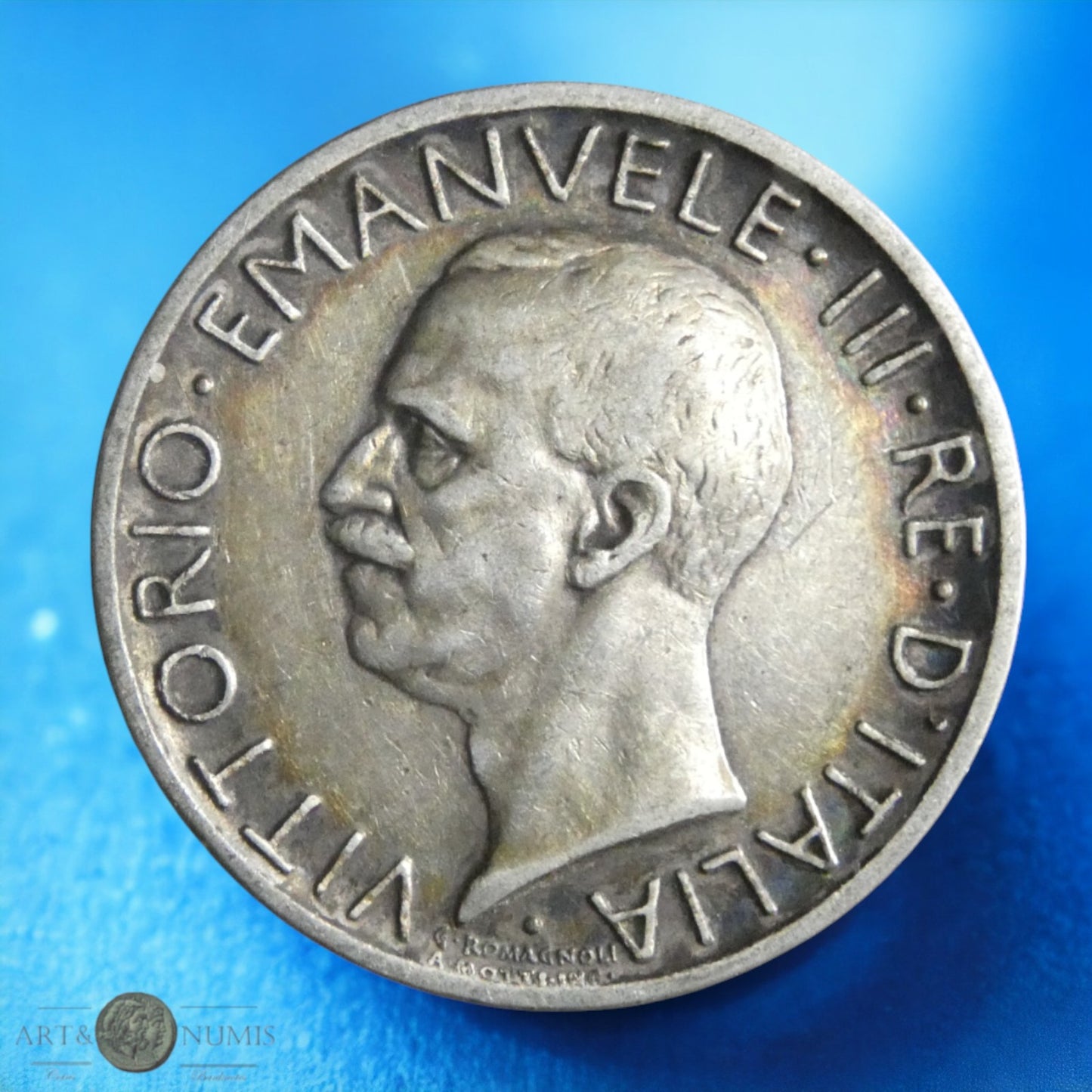 ITALIE - 5 Lire 1929 KM.67.1