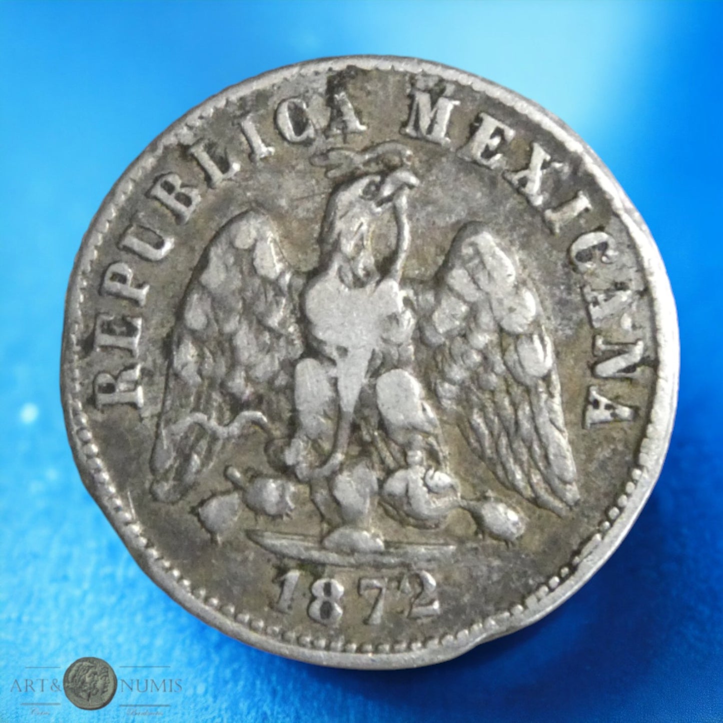 MEXIQUE - 10 Centavos 1872 KM.403