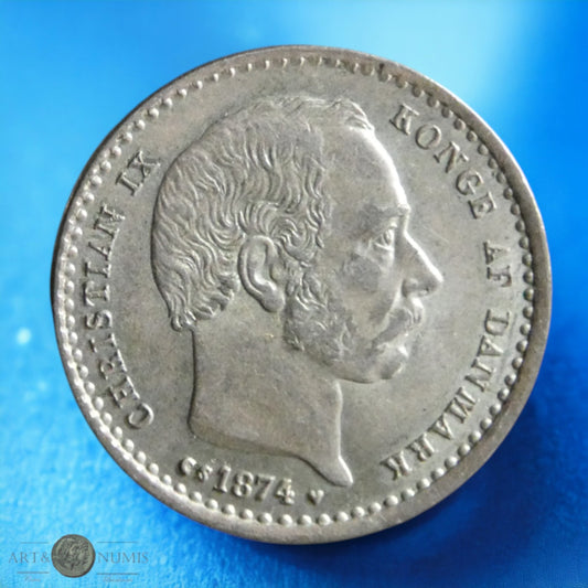DANEMARK - 25 Ore 1874 KM.796