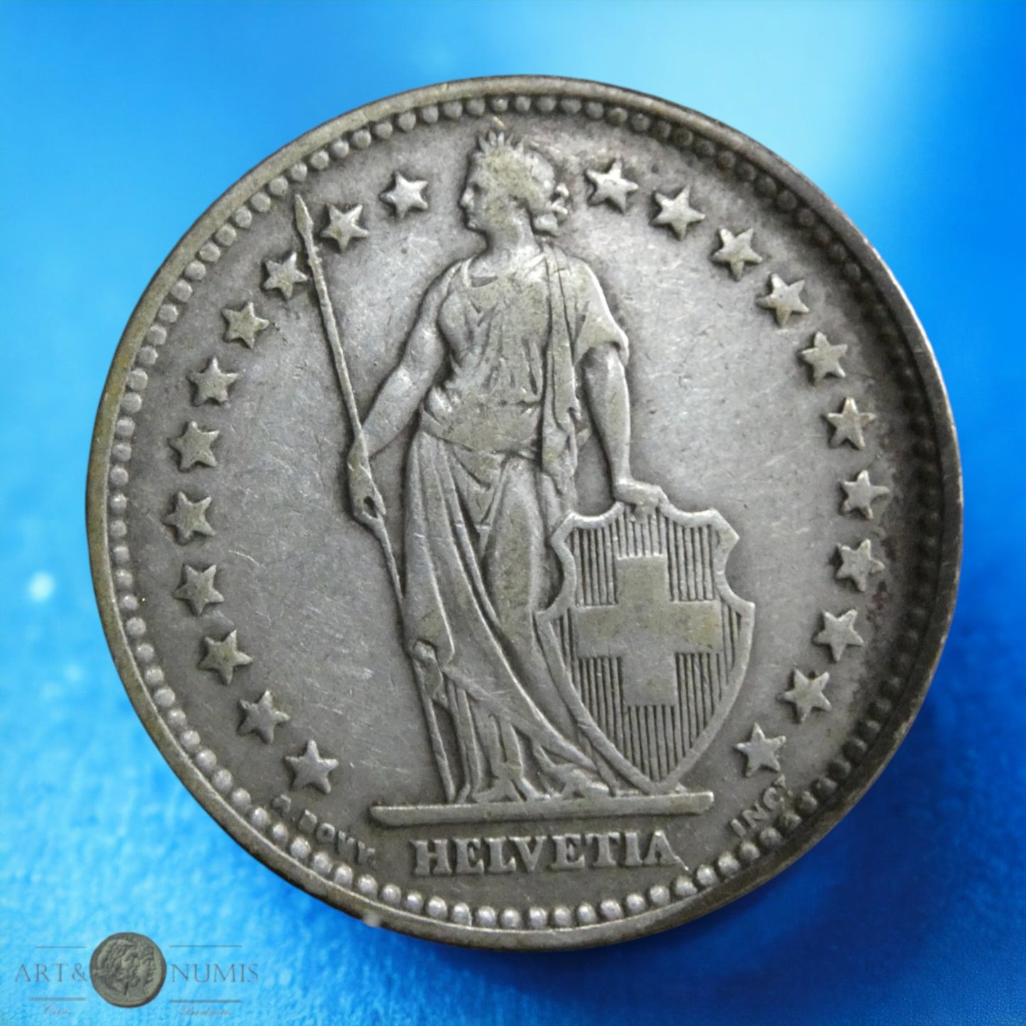 SUISSE - 2 Franc 1908 KM.21