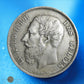 BELGIQUE - 5 Francs 1873 Léopold II KM.24
