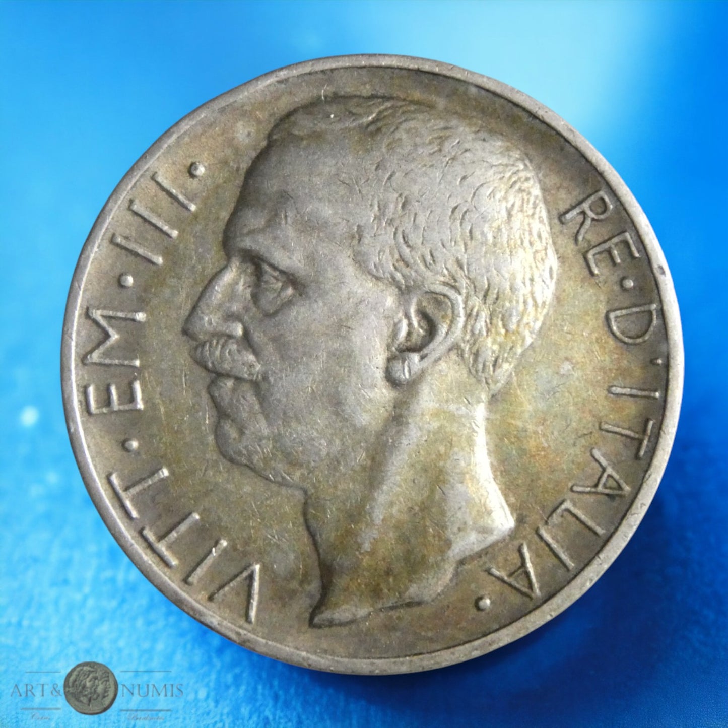 ITALIE - 10 Lire 1927 KM.68