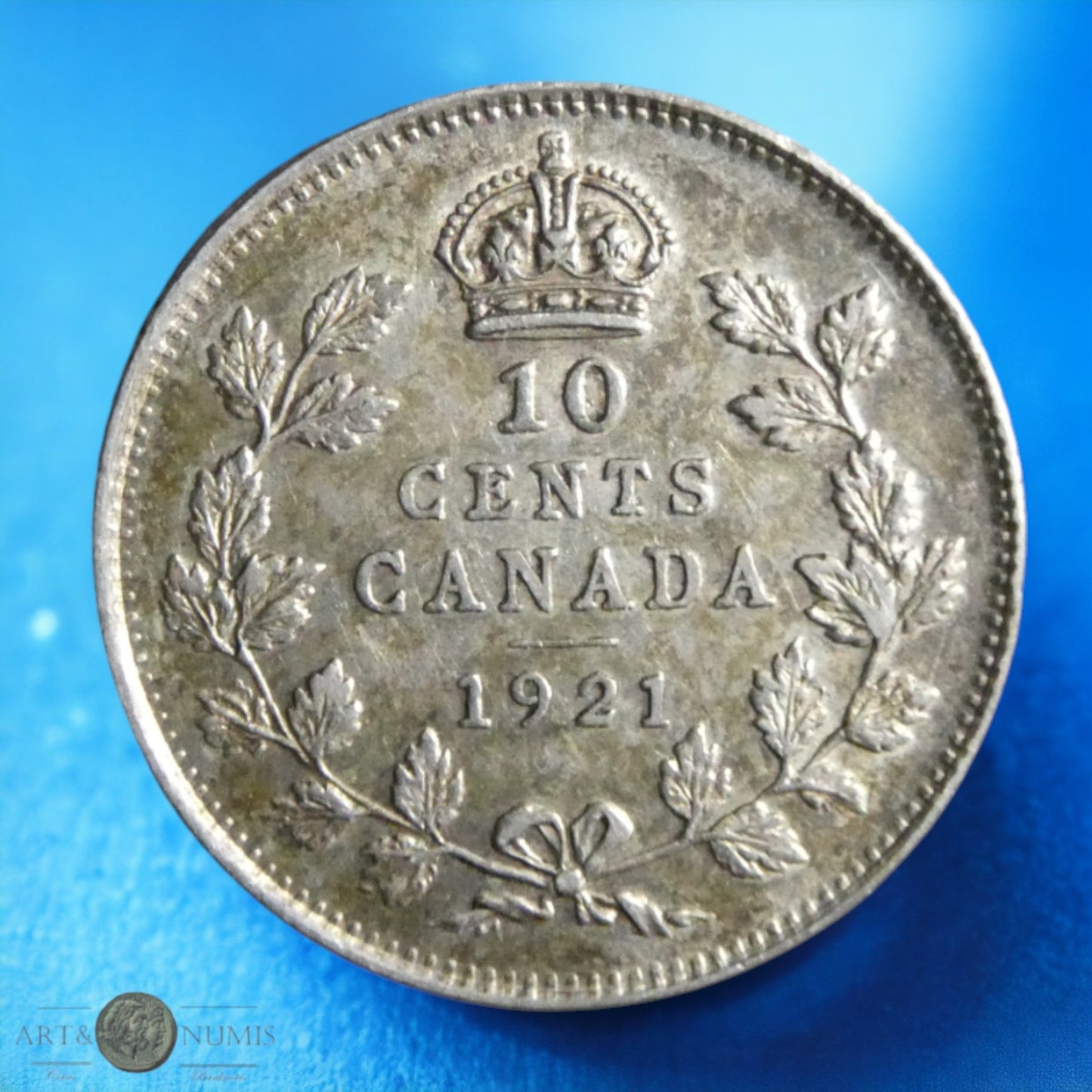 CANADA - 10 Cent 1921 KM.23a