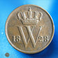 PAYS-BAS - 1 Cent 1828 KM.47