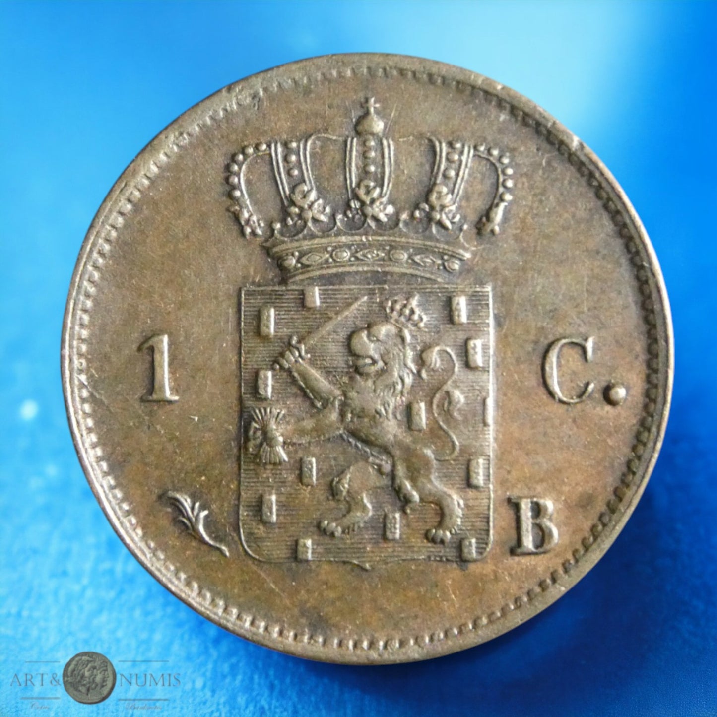 PAYS-BAS - 1 Cent 1828 KM.47
