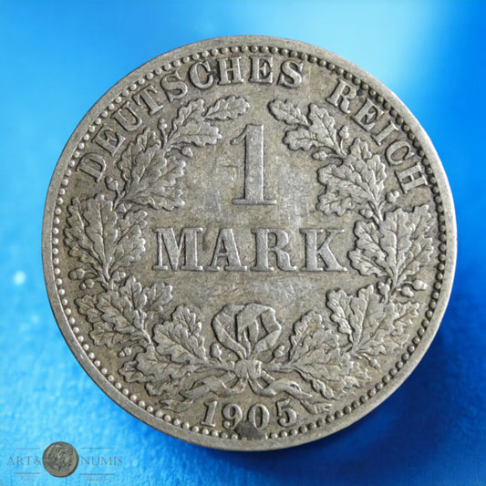 ALLEMAGNE - 1 Mark 1905 Berlin KM.14