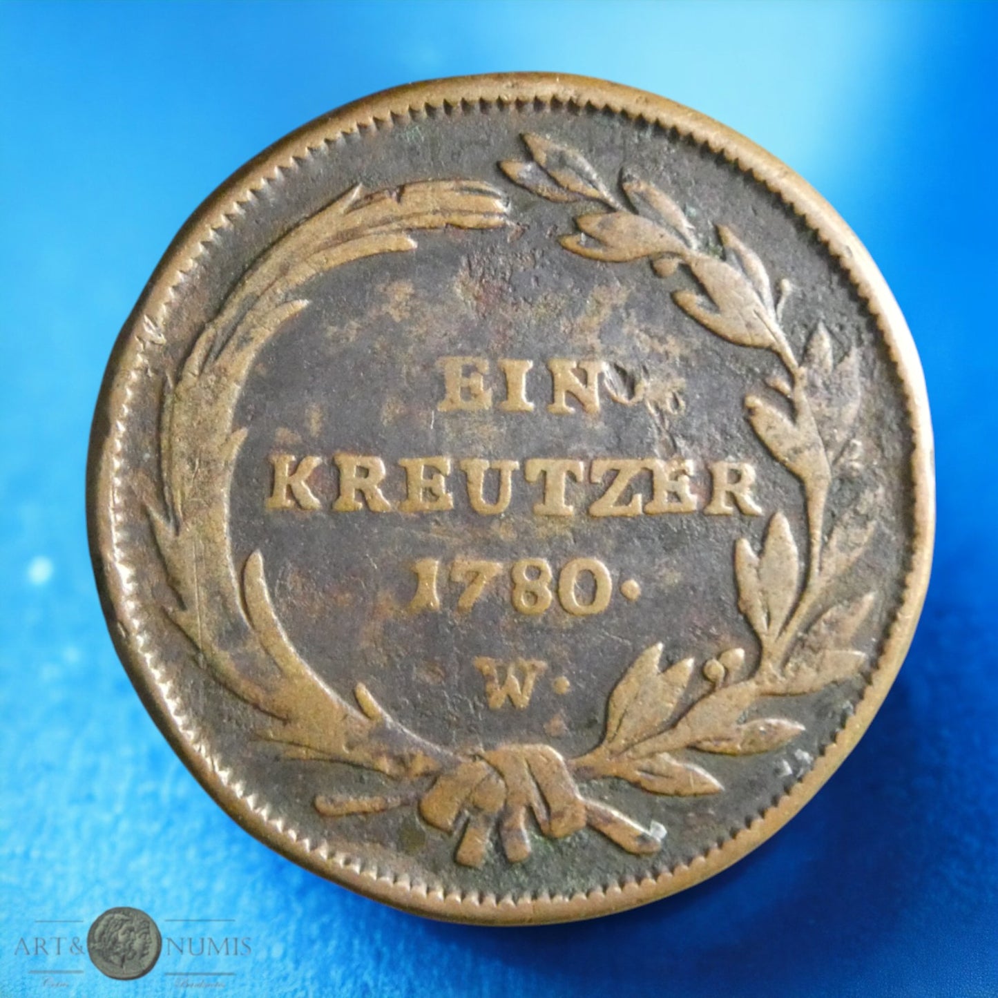 AUTRICHE - 1 Kreutzer 1780 Vienne KM.1995
