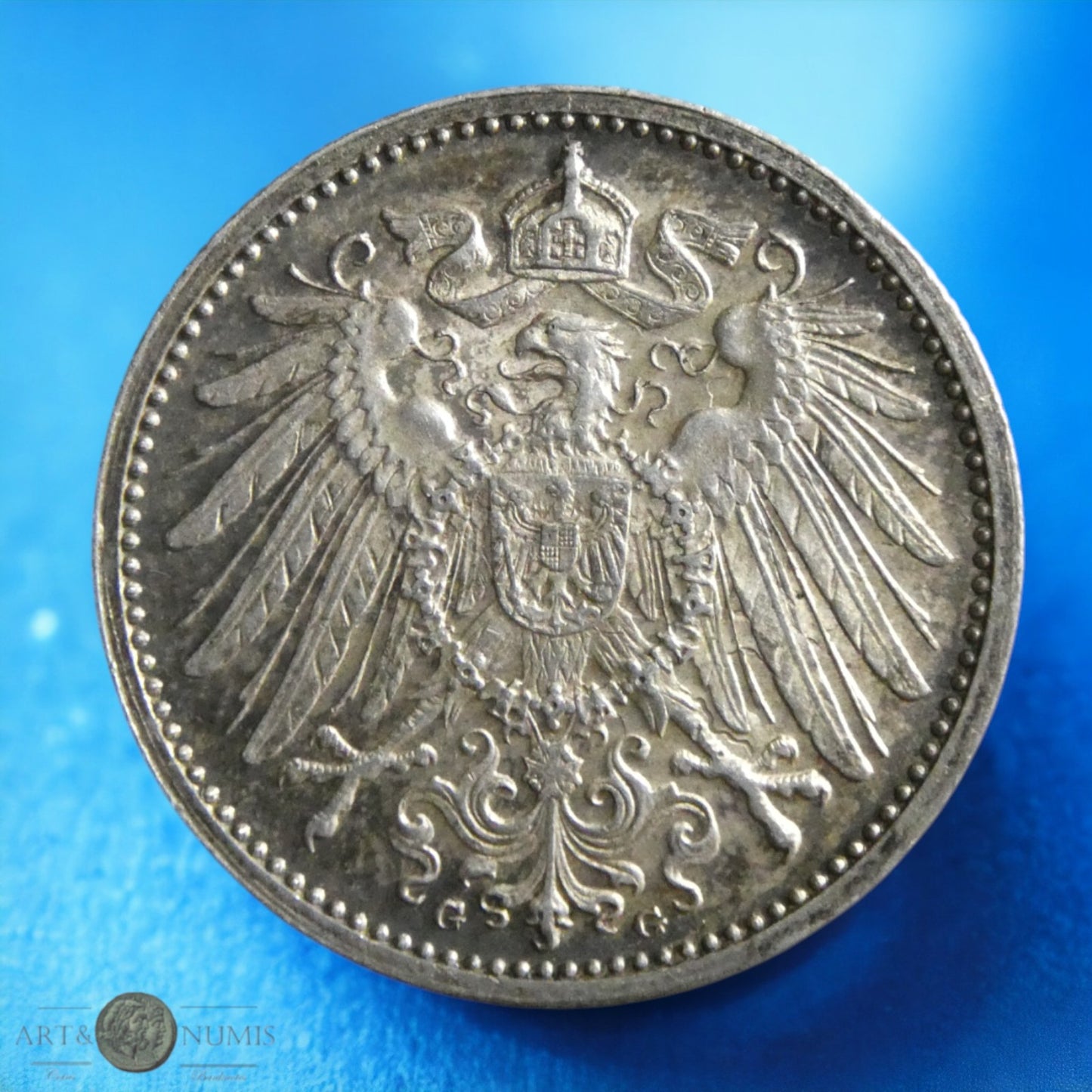 ALLEMAGNE - 1 Mark 1915 Karlsruhe KM.14