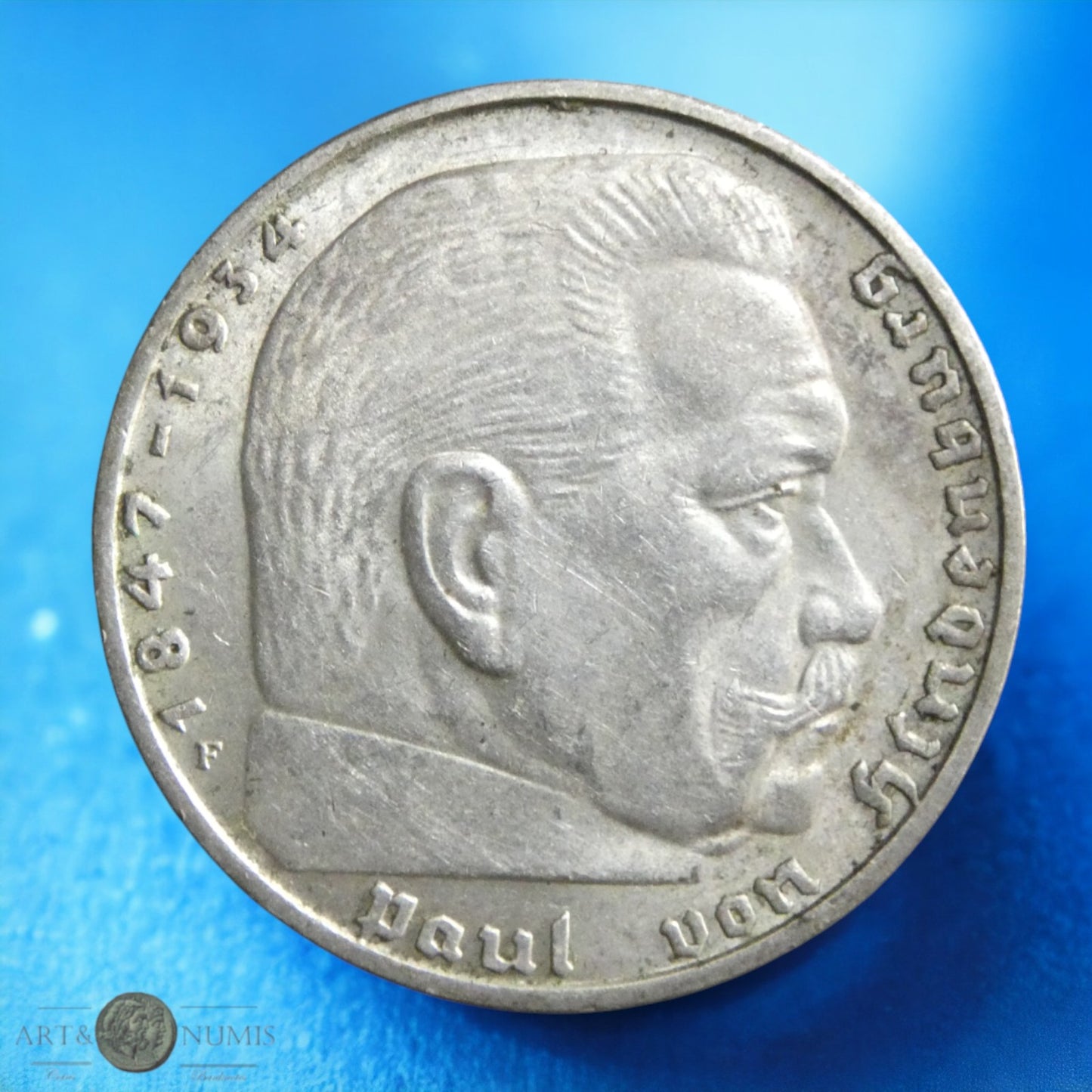 ALLEMAGNE - 2 Reichsmark 1938 Stuttgart KM.93