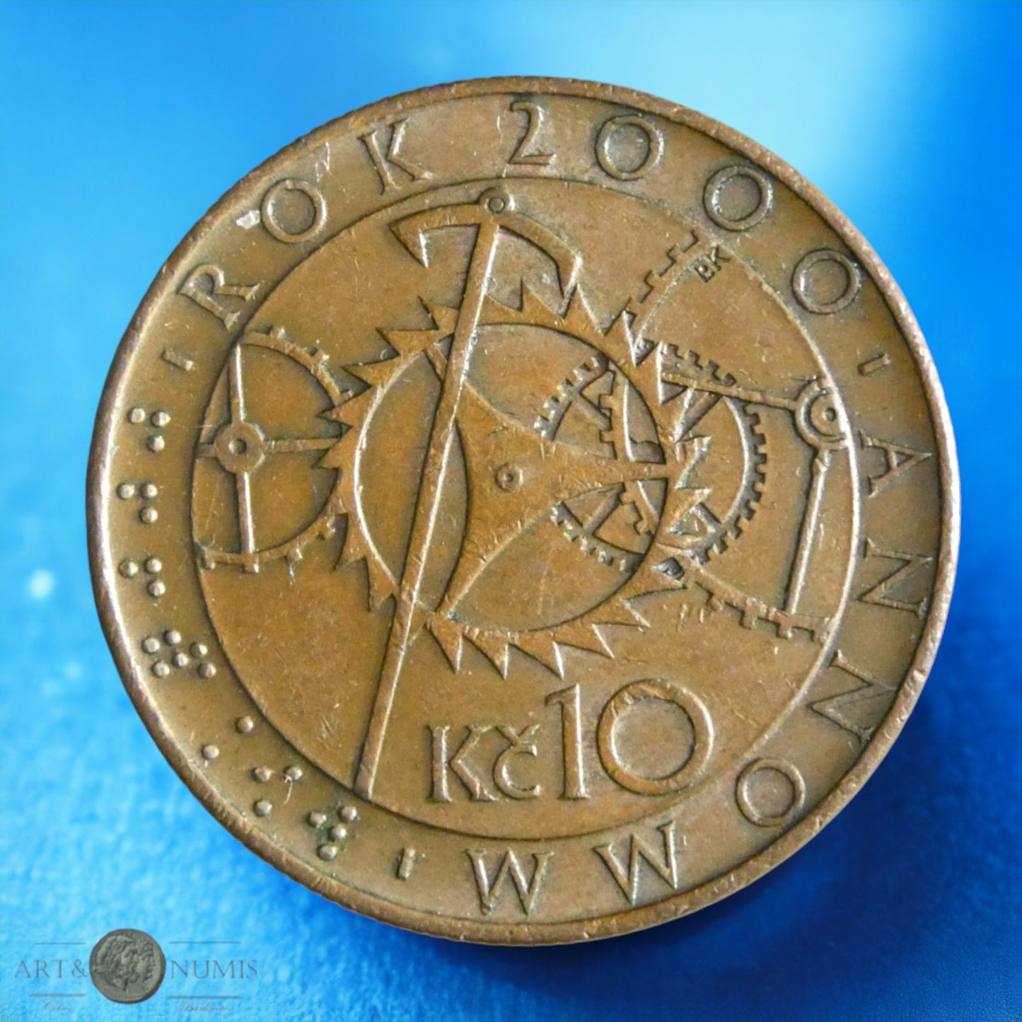 REPUBLIQUE TCHÈQUE - 10 Korun 2000 KM.42