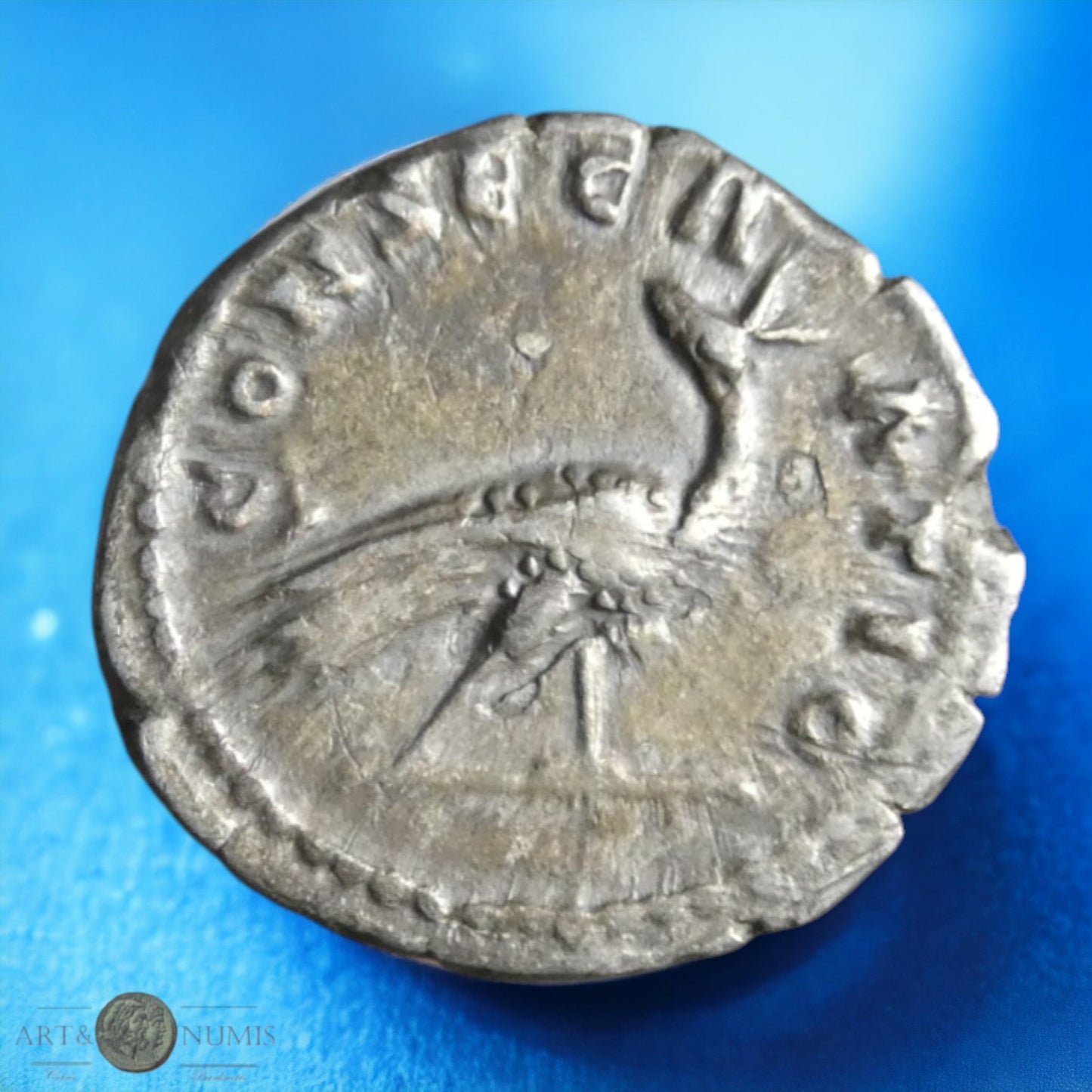 FAUSTINE Ier - Denier "Consecratio", RIC.384