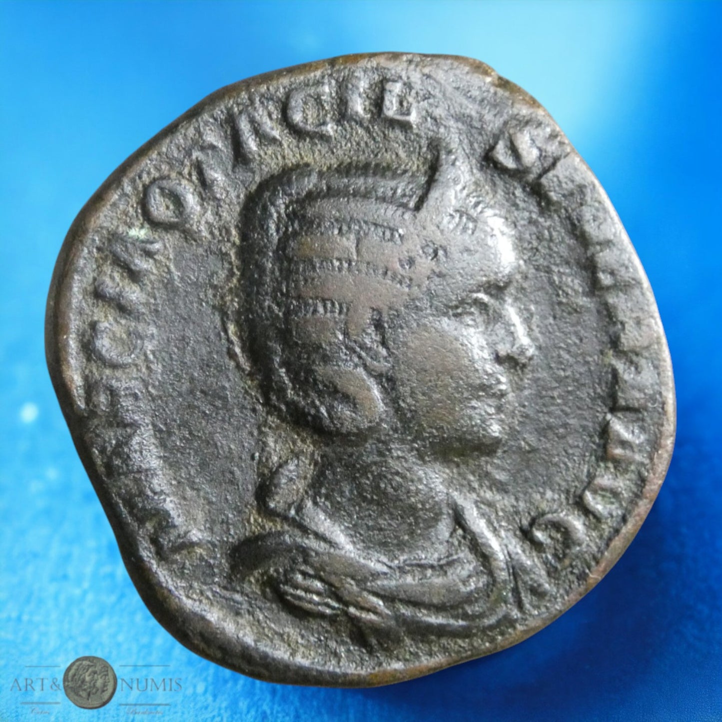 OTACILIA - Sesterce "Pudicitia" RIC.209a