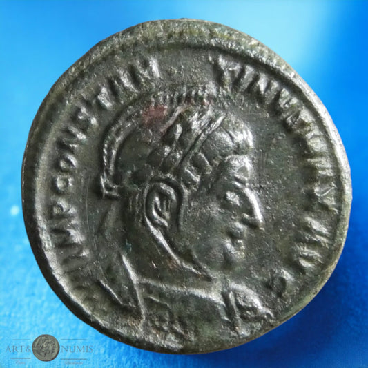CONSTANTIN Ier - Centenionalis VICTORIAE LAET PRINC PERP, Trèves RIC.213