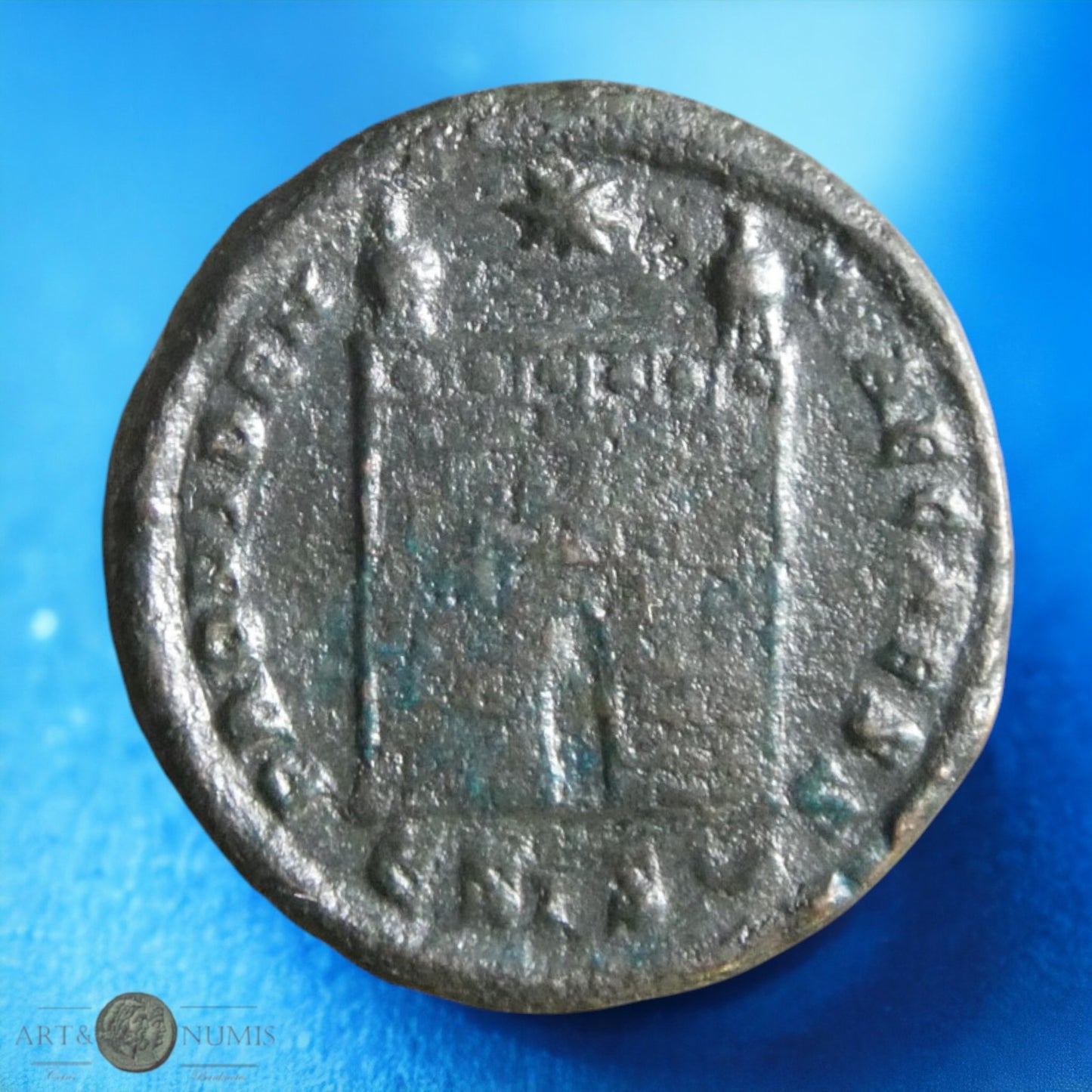 CONSTANTIN II - Centenionalis PROVIDENTIAE CAESS, Siscia Sear 17234