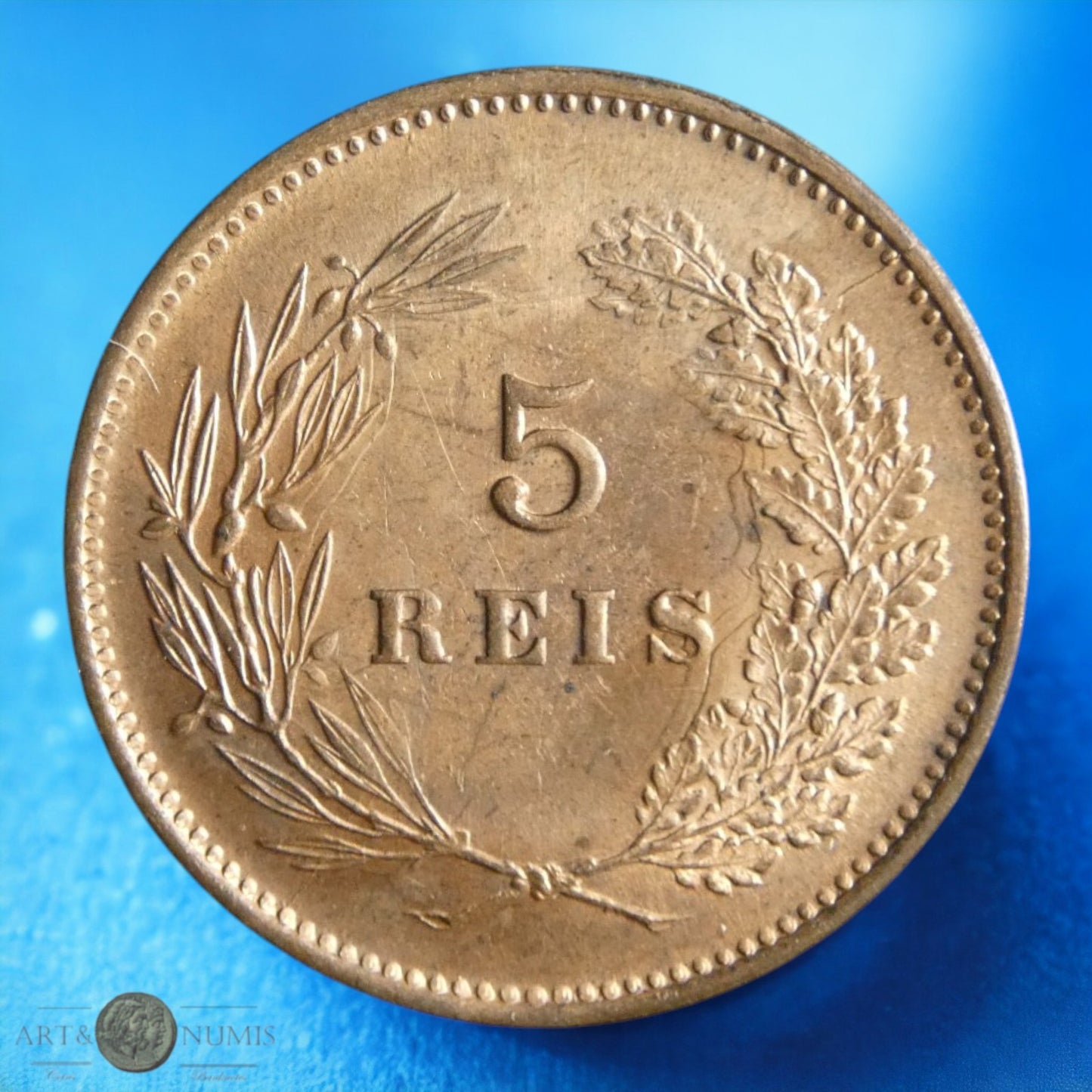 PORTUGAL - 5 Reis 1906 KM.530
