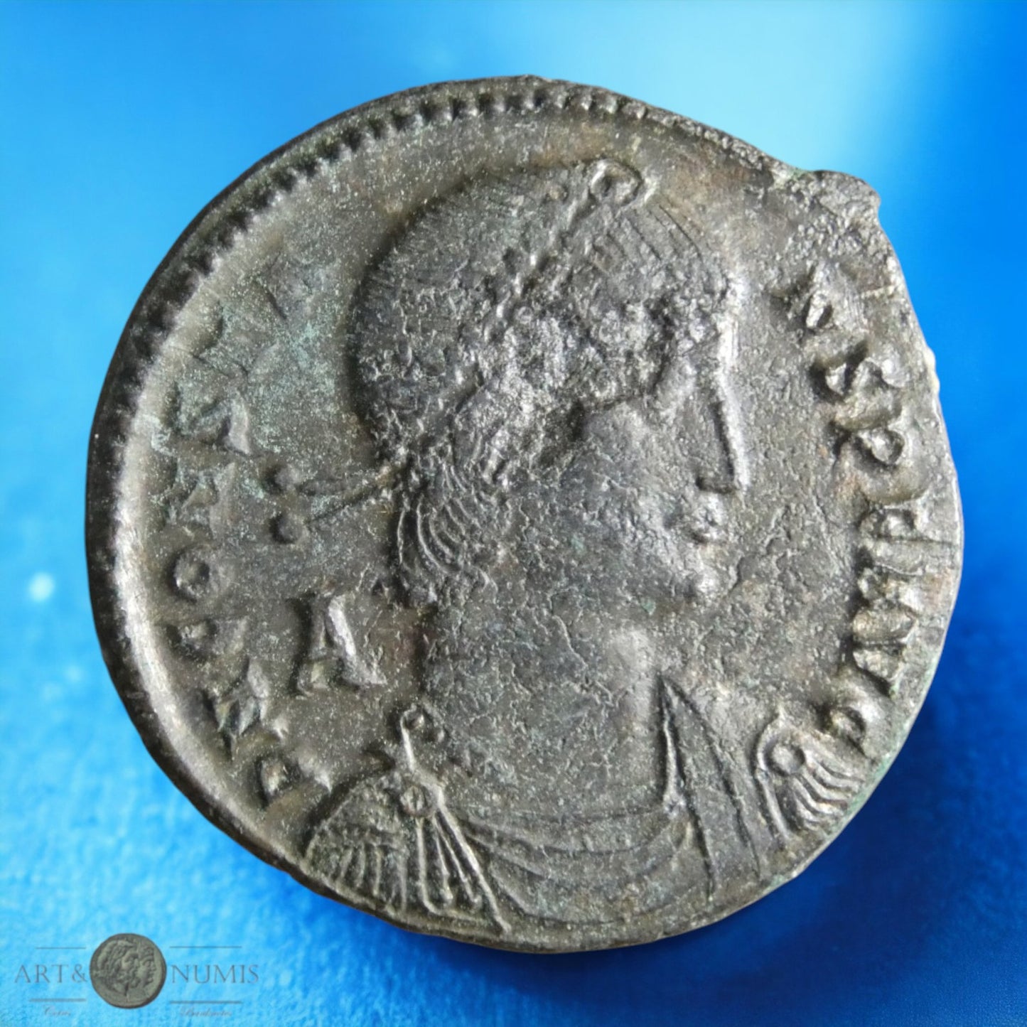CONSTANCE II - CONSTANTIUS II - Maiorina lourde FEL TEMP REPARATIO, Thessalonica Sear 18197