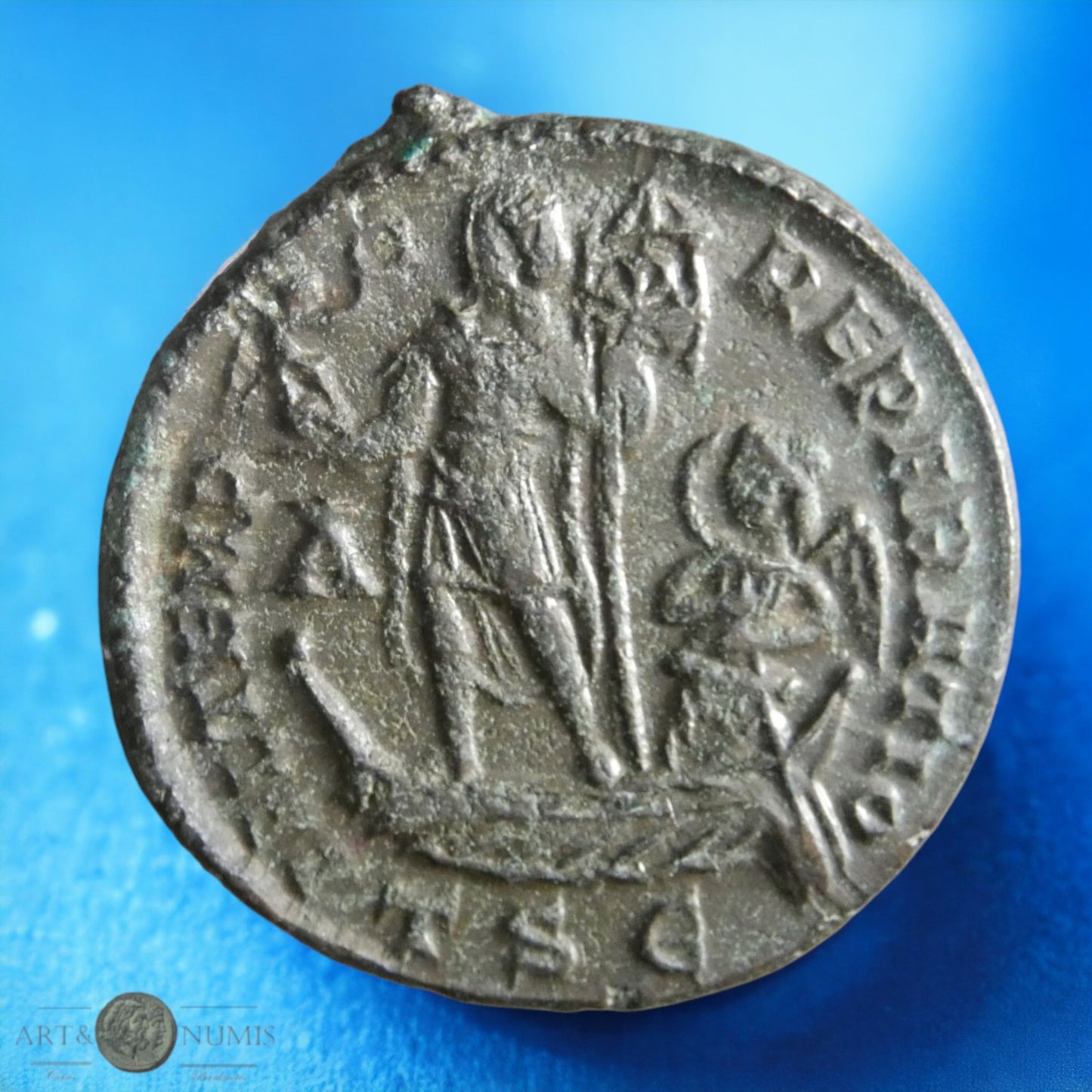 CONSTANCE II - CONSTANTIUS II - Maiorina lourde FEL TEMP REPARATIO, Thessalonica Sear 18197