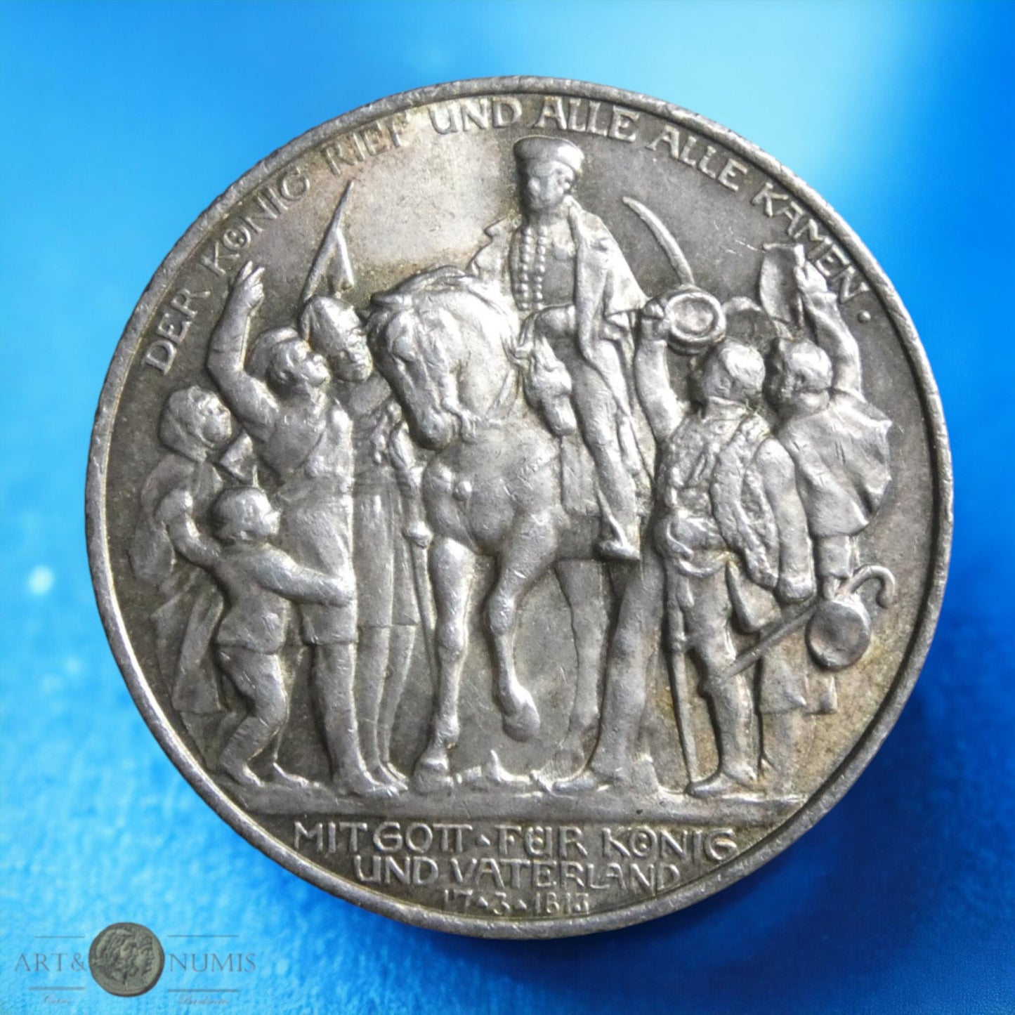 ALLEMAGNE - PRUSSE - 2 Mark 1913 KM.532