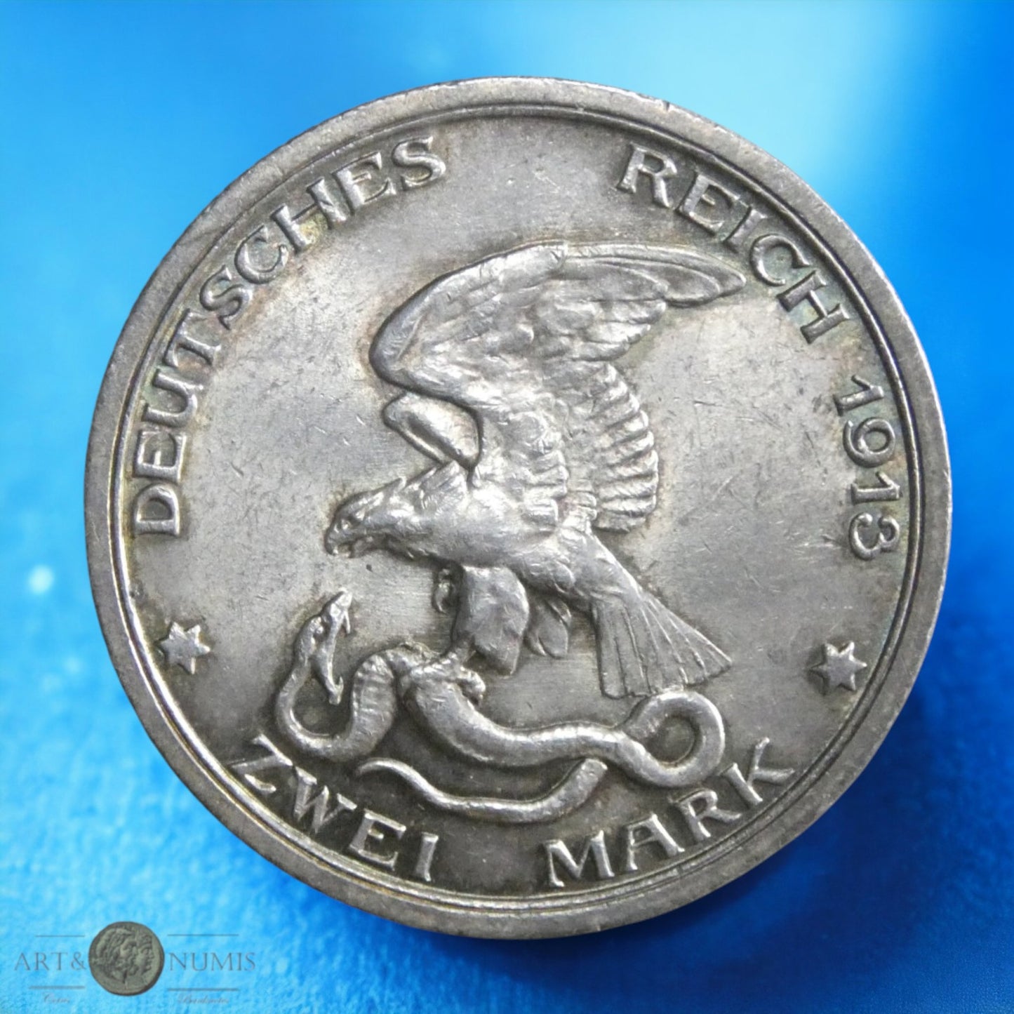 ALLEMAGNE - PRUSSE - 2 Mark 1913 KM.532