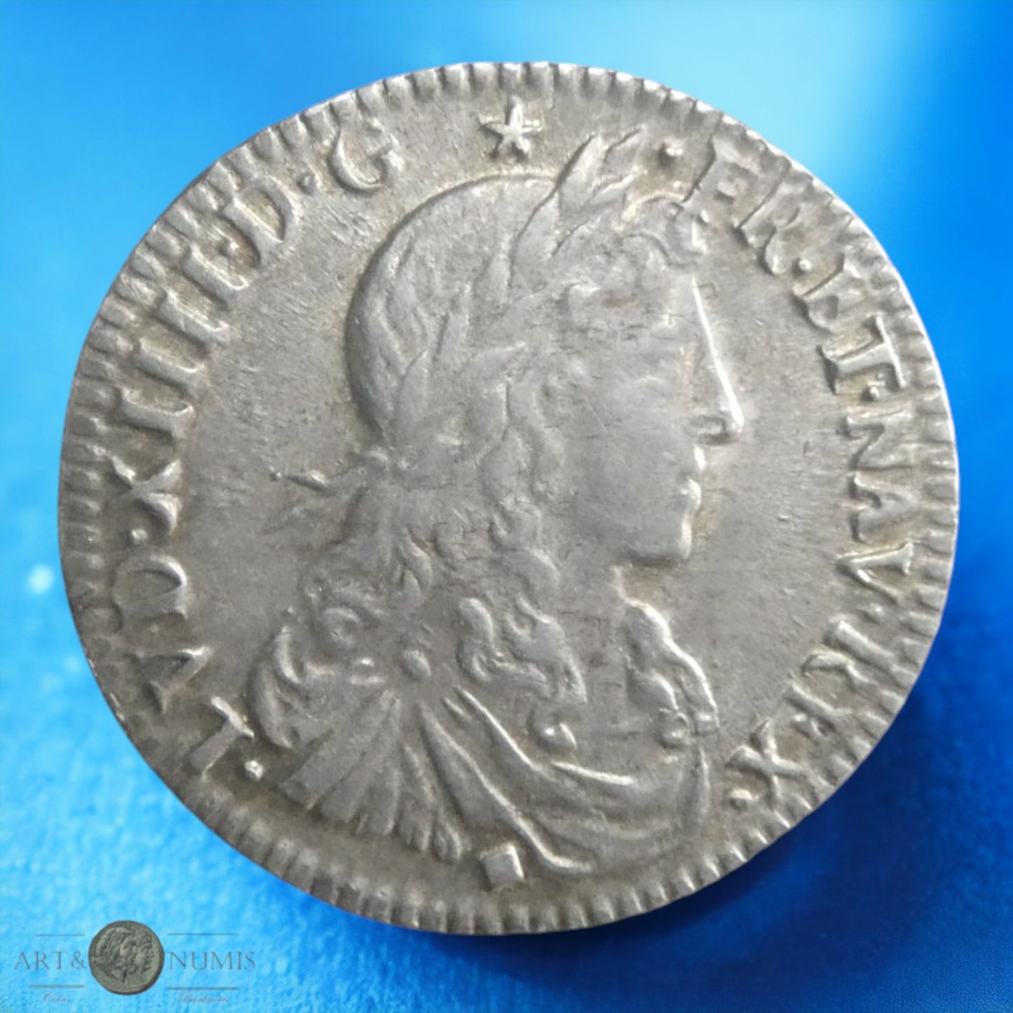 FRANCE - Louis XIV 1/12 Écu au buste juvénile 1662 Lyon