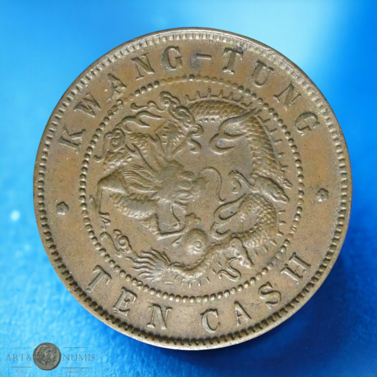 CHINE - Kwang-Tung (Guangxu) - 10 Cash (1900-1906) KM.193